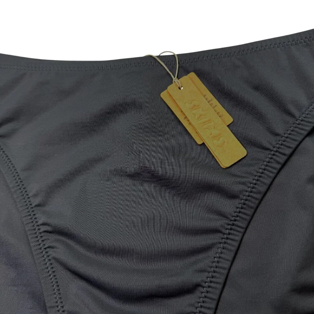 SKIMS‎ Swim Cheeky Tanga Bottom Gunmetal 3X